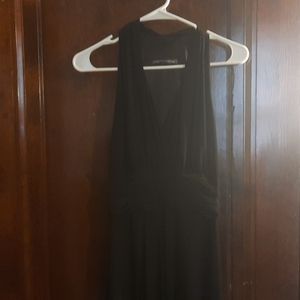 Black cocktail dress